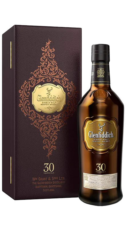 Glenfiddich 30 Ani Single Malt Whisky 0.7L